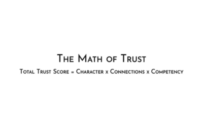 Essay 7: About Trust, Part Four – The Math of Trust